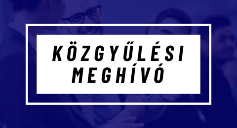 (Magyar) Közgyűlési meghívó, 2023. 05. 31.