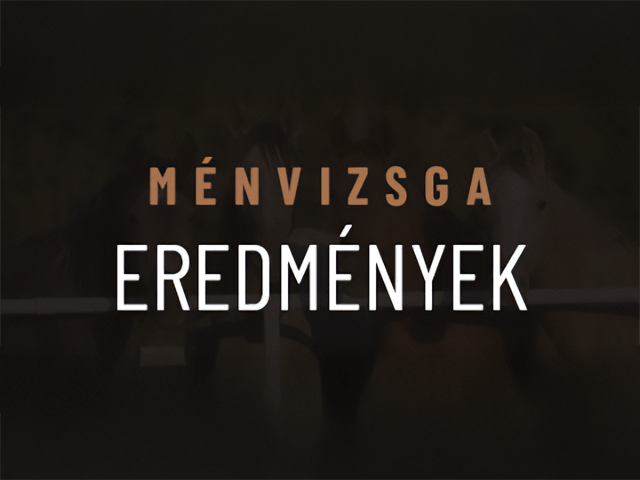 Ménvizsga eredmények 2025., Bábolna